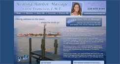 Desktop Screenshot of healingharbormassage.com